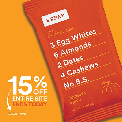 Rxbar Pumpkin Spice