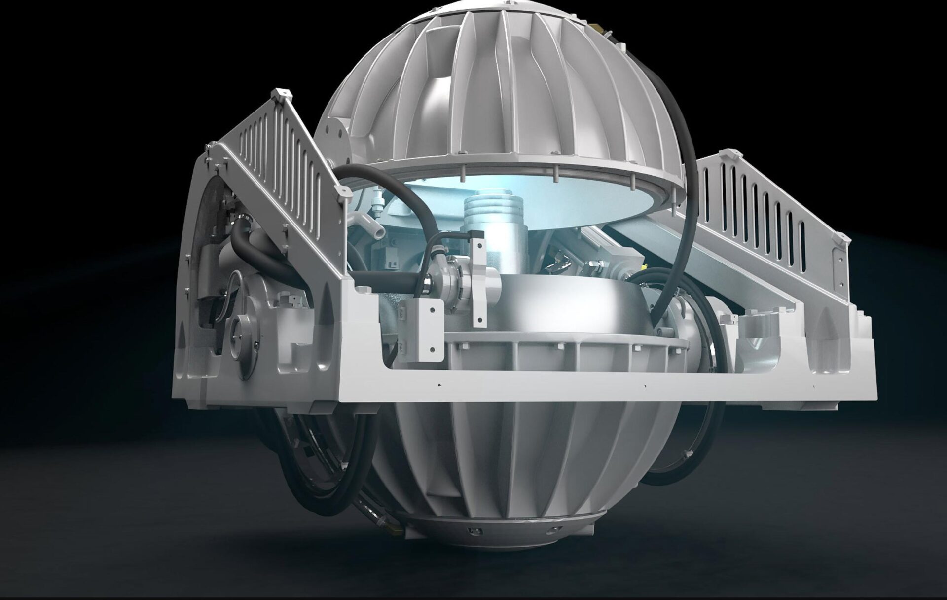 Seakeeper 9 3D Flywheel Exposed