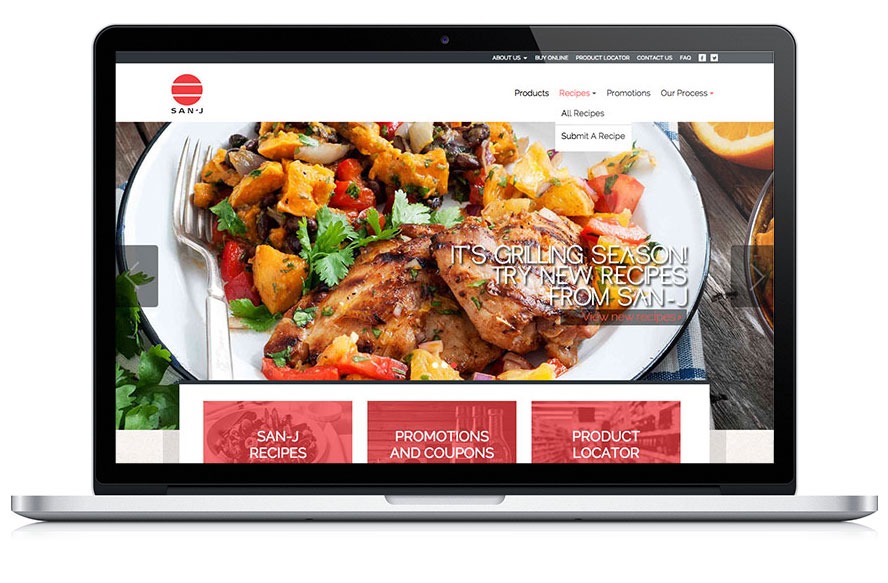 King Design Sanj Homepage Design Screenshot