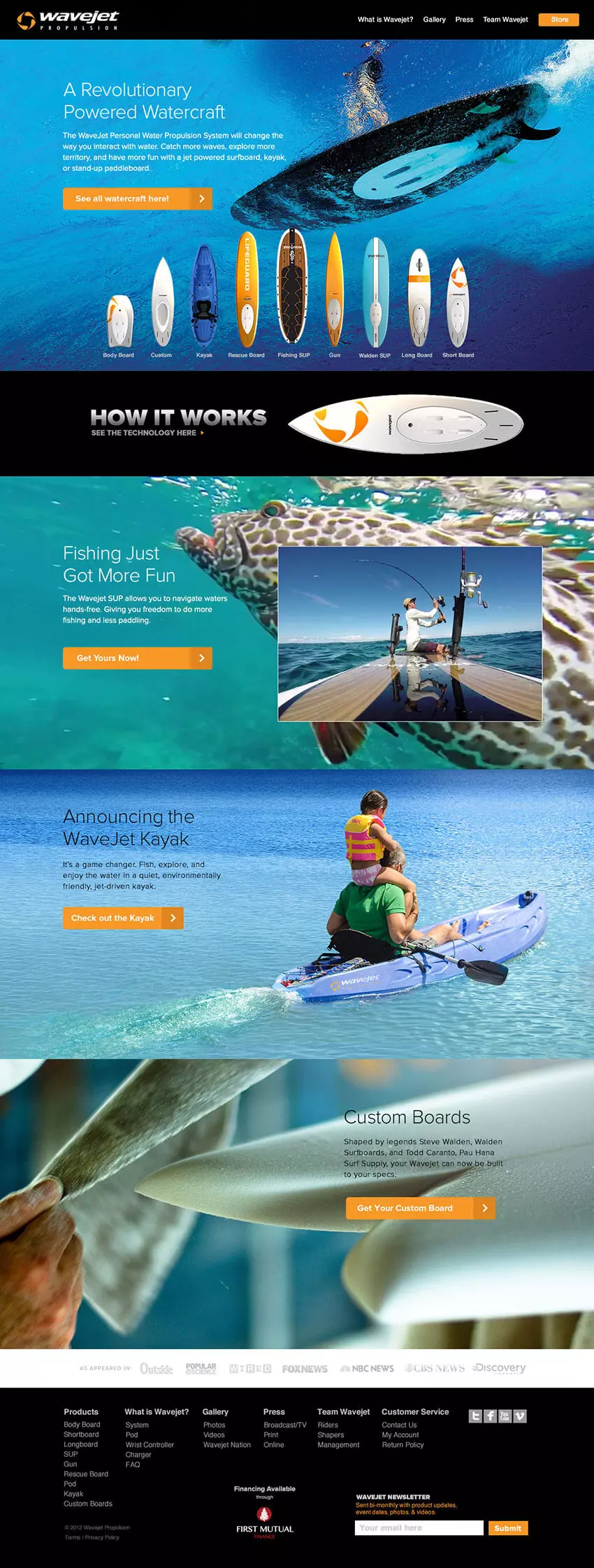King Design Wavejet Website Screenshot Unsmushed