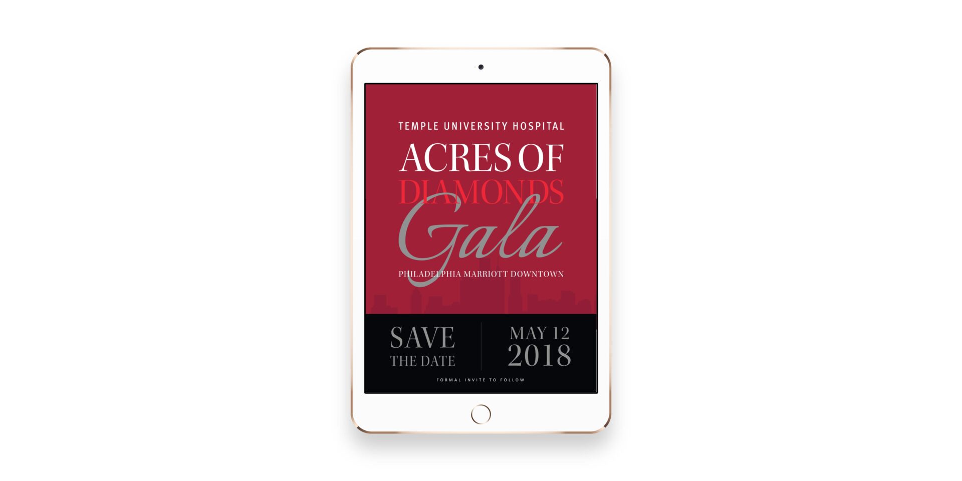 Save The Date Ipad