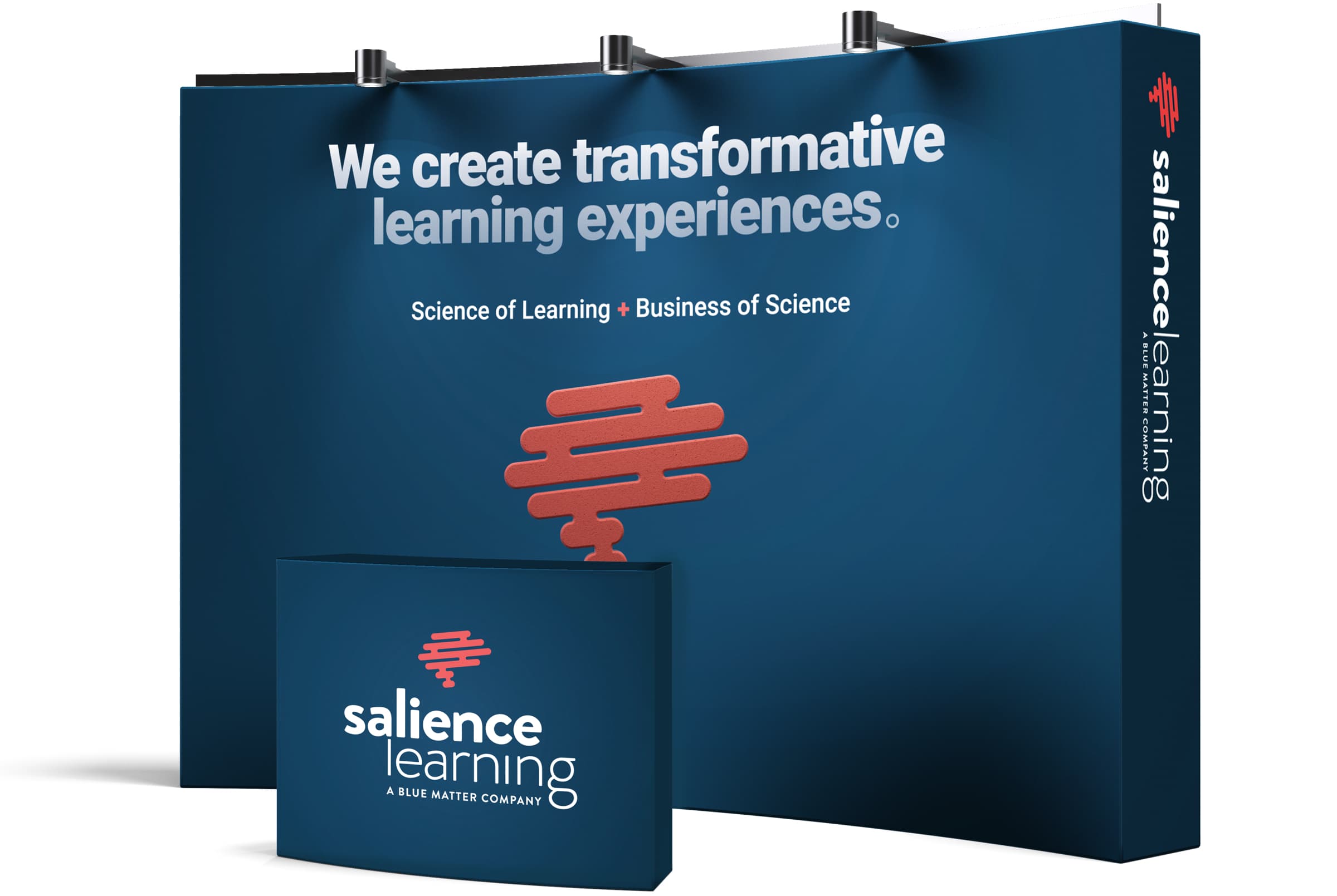 King Design Salience Learning Trade Show Booth
