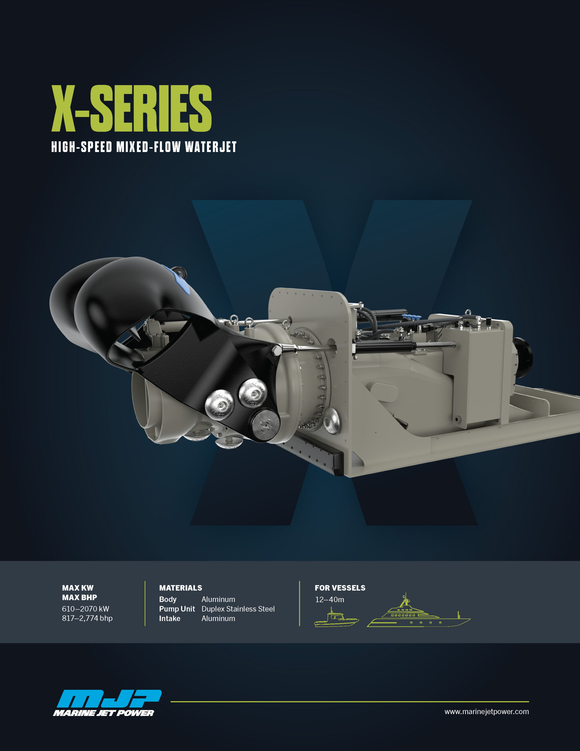 MJP X Series Sell Sheet 1